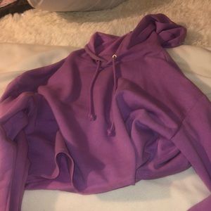 Crop hoodie